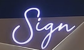 Sign Burger 1